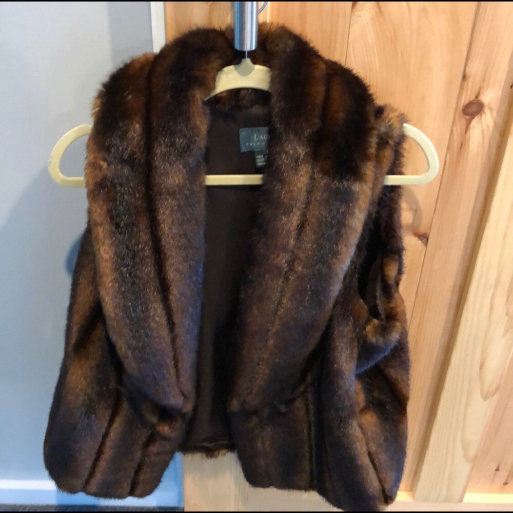 Ralph Lauren Fur Vest